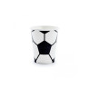 Papierové poháre futbalová lopta - 260 ml - 6 ks